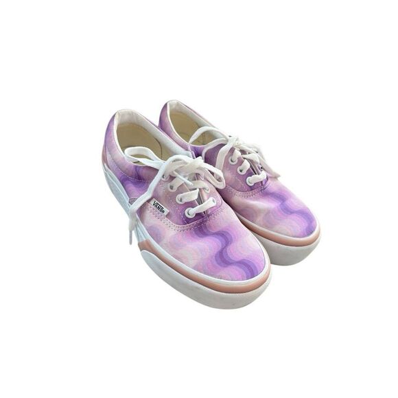 Vans Off the Wall Womens Lavender Gradient Era Stacked Platform Sneakers Sz 5.5 - Picture 6 of 9